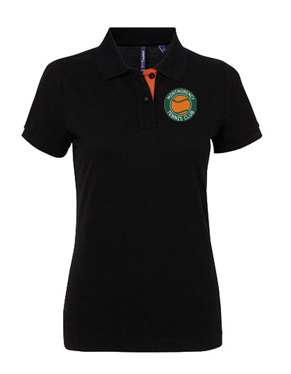 Polo contrasté femme MTC