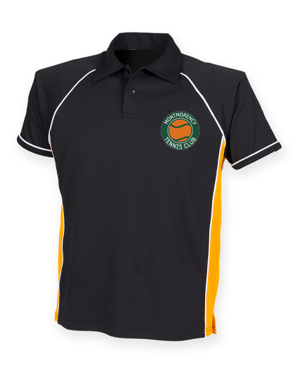 Polo de performance passepoilé MTC