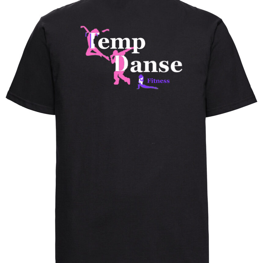 T-shirt classique épais filé à l'anneau Temp danse Fitness – Image 2
