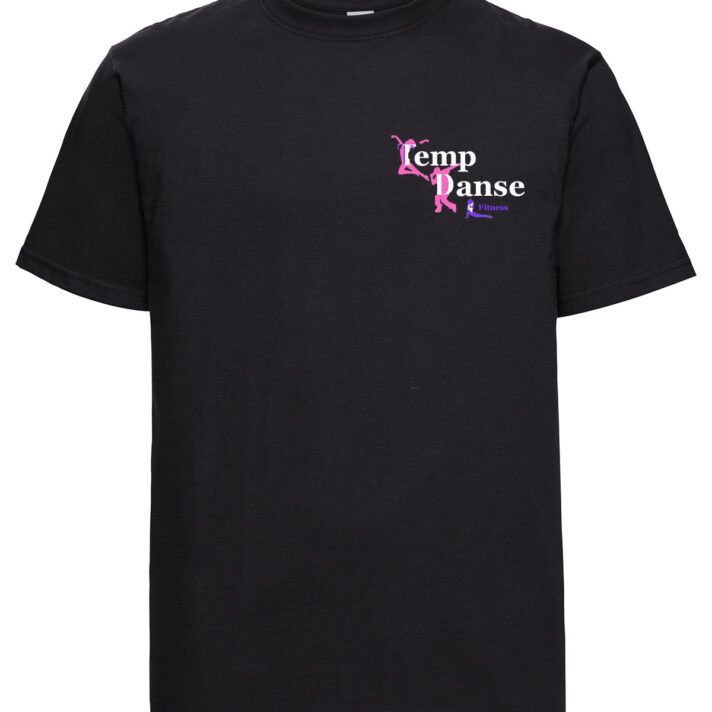 T-shirt classique épais filé à l'anneau Temp danse Fitness