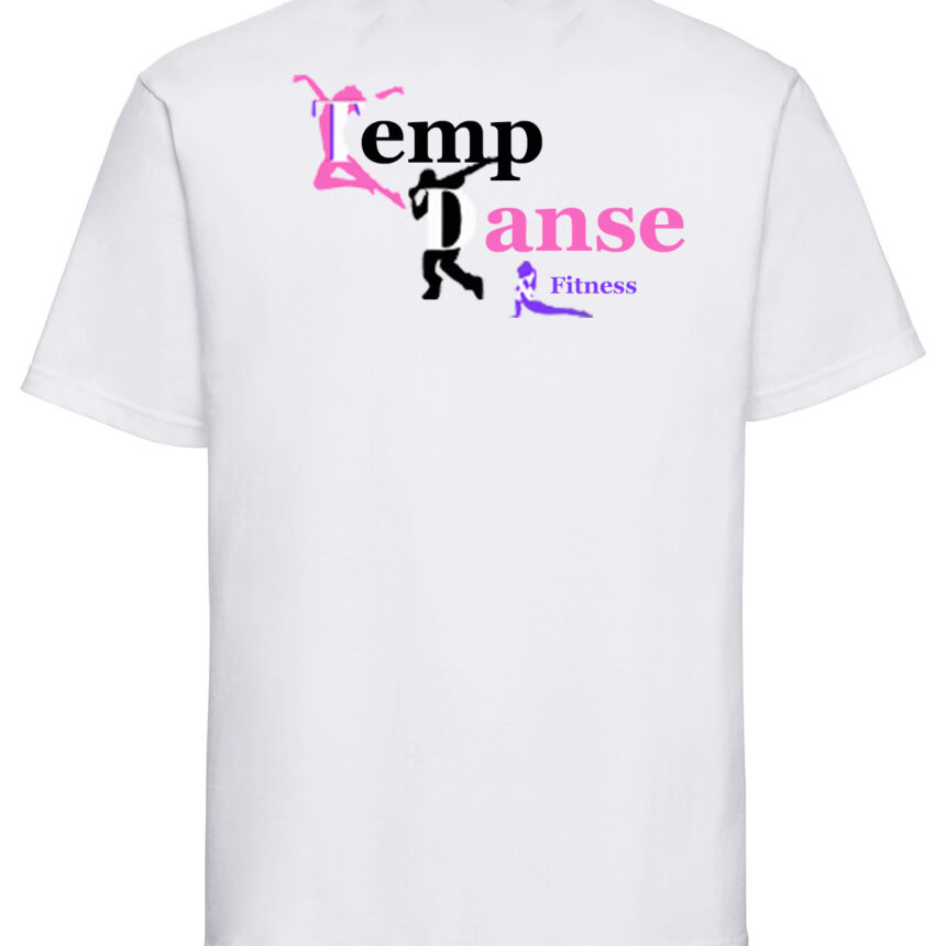 T-shirt classique épais filé à l'anneau Temp danse Fitness – Image 3