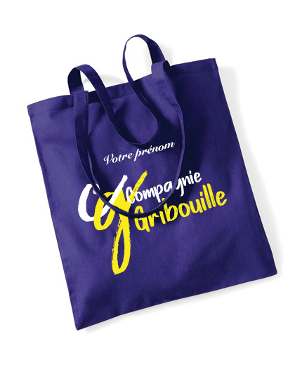 Sac pour la vie - anses longues  Compagnie Gribouille