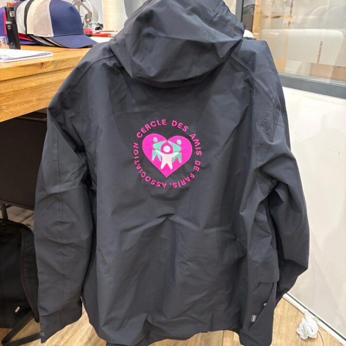 Veste longue extensible Expert / Cercle de Amis de Paris /  Broderies