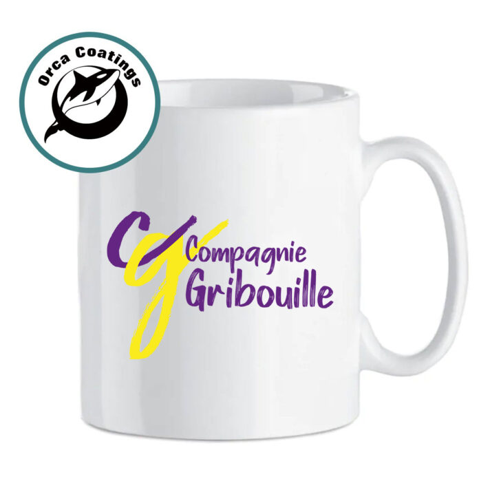 MugcORCA qualité AAA, 312,5 ml / Compagnie Gribouille / impression relief
