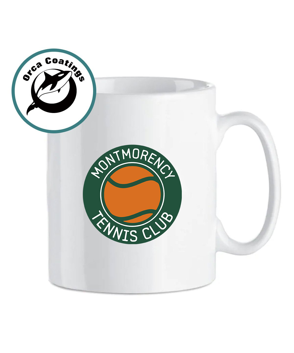 MugcORCA qualité AAA, 312,5 ml / MTC / impression relief