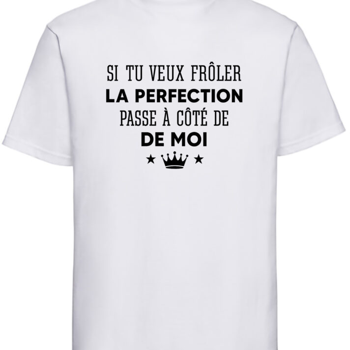 Si tu veux froler la perfection passe à coté de moi