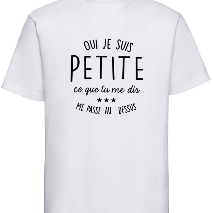 Oui je suis petite , ce que tu me dis me passe au dessus