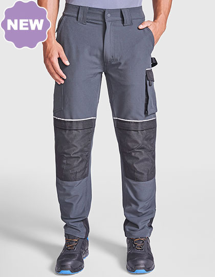 Multi-pocket Stretch Work Trousers Wall