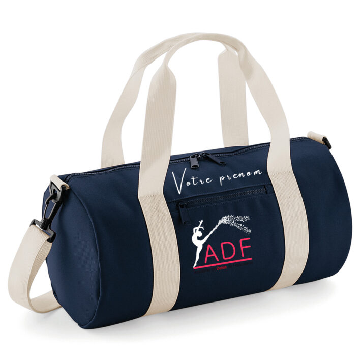 Mini sac tonneau / ADF / impression logo et Broderie